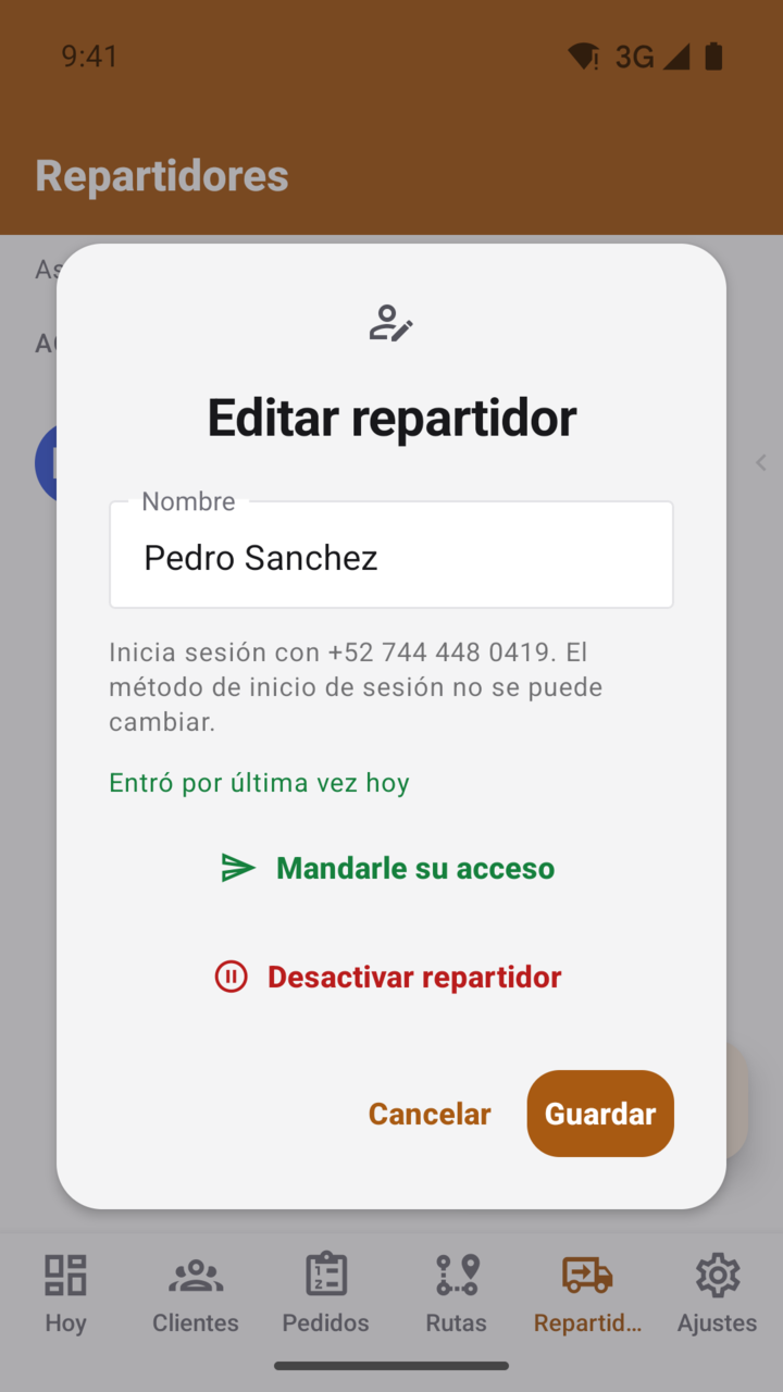 Pantalla del paso 12: Cambiarle el nombre